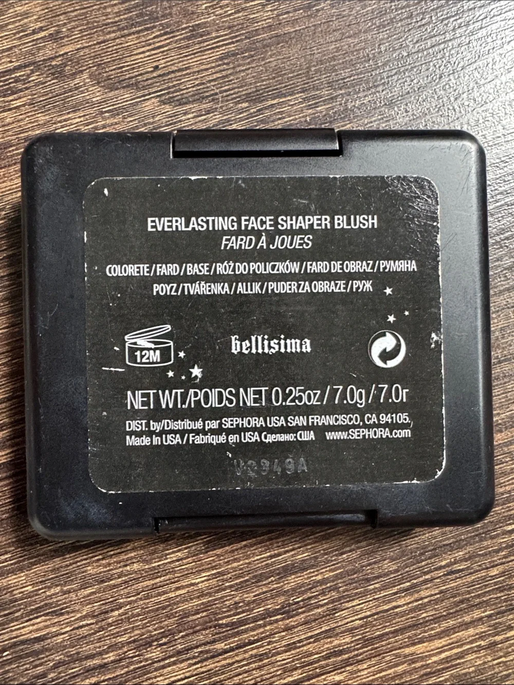 Kat Von D everlasting shaper blush in Bellisima